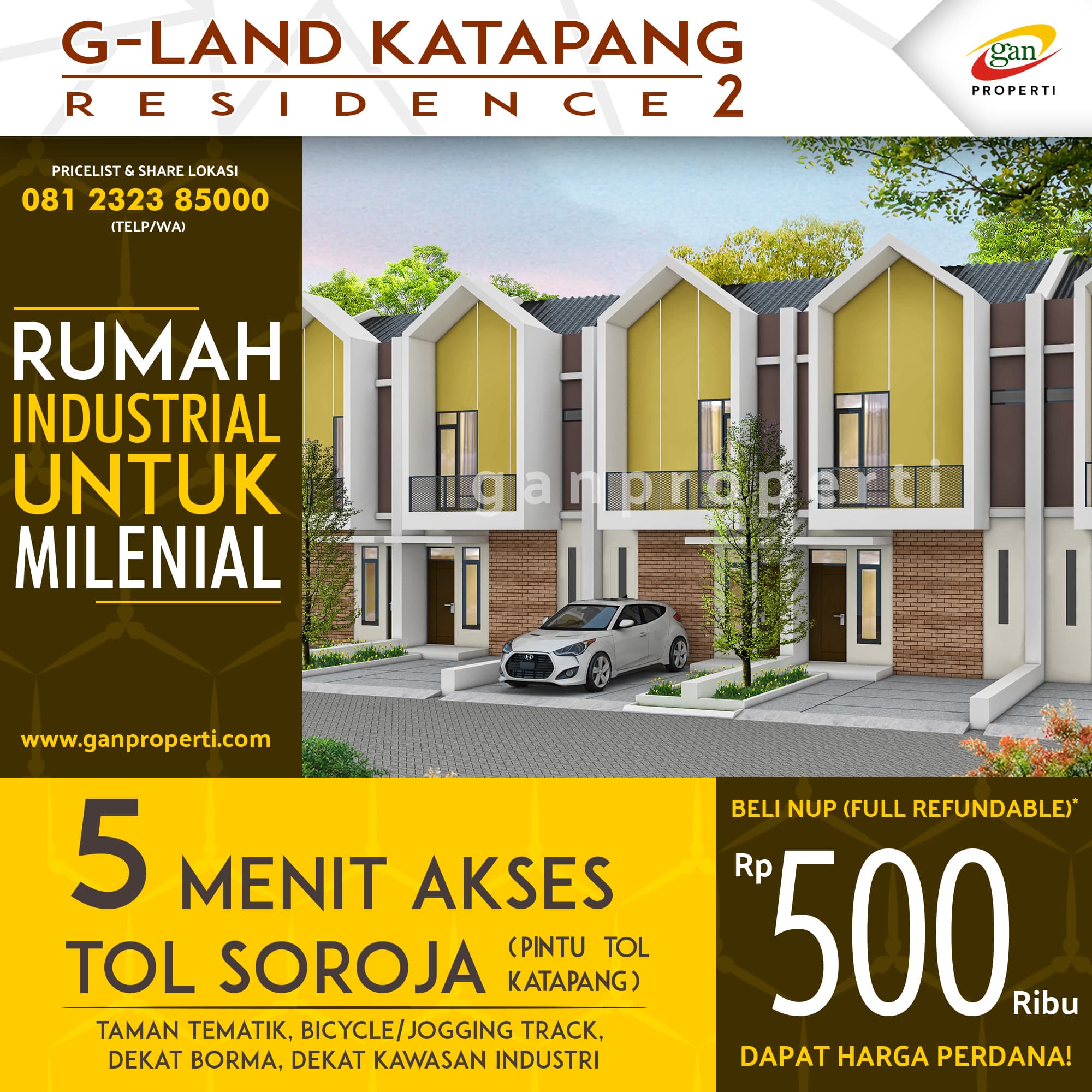Perumahan Baru Bandung Selatan G-Land Katapang Residence 2